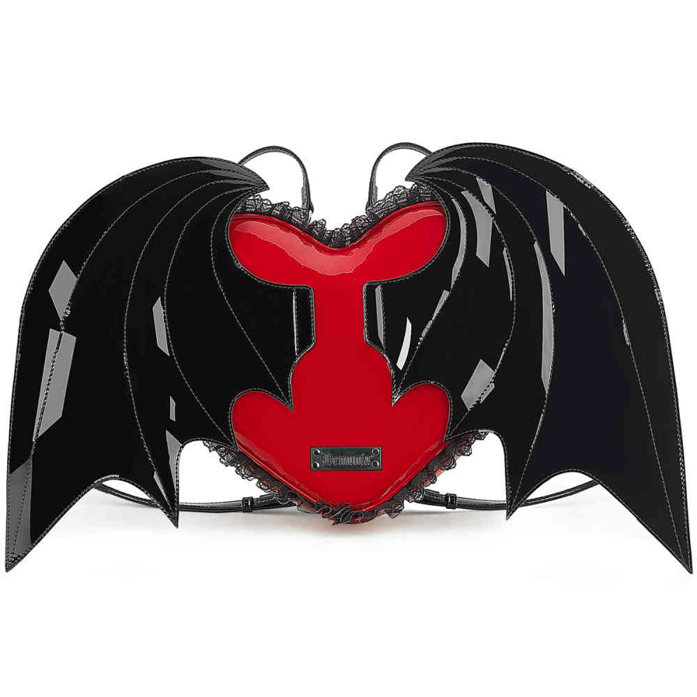 DemoniaCult - HB-214 Sac à dos - Noir/Rouge